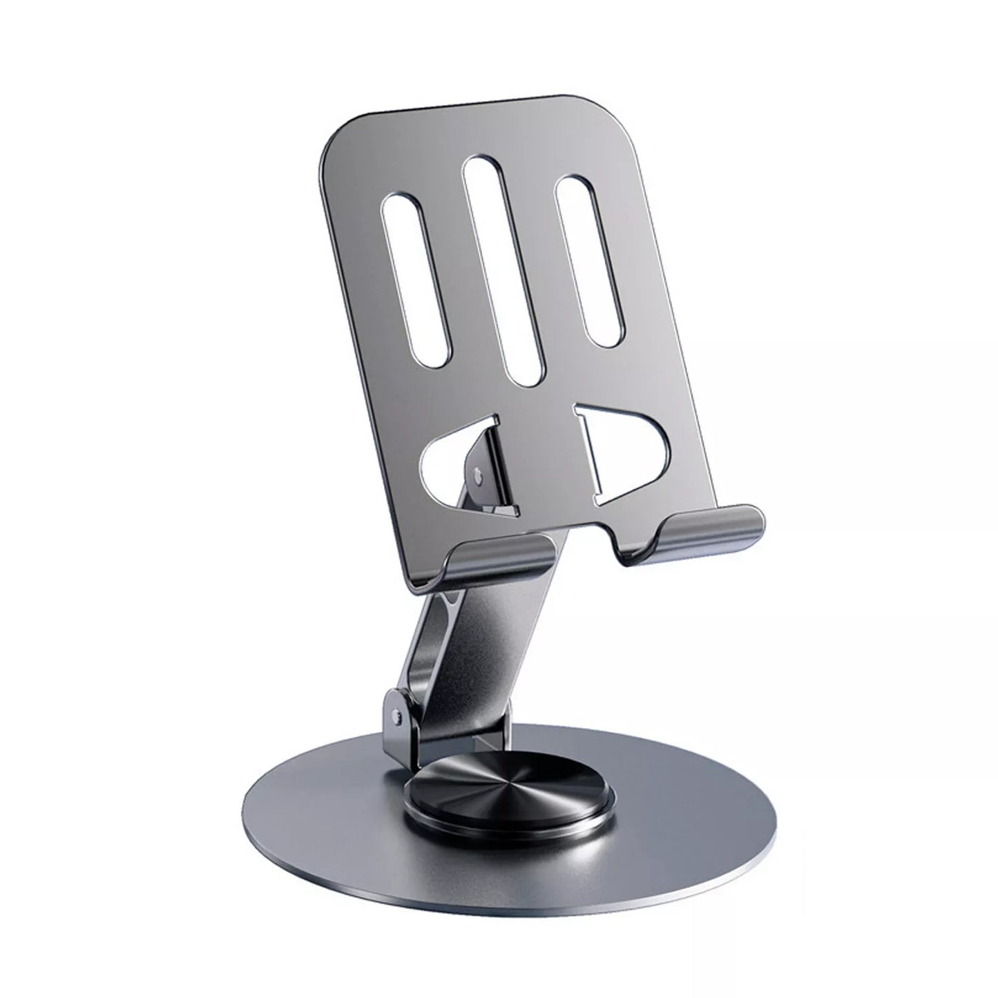 Foldable Phone Stand with 360 Degree Rotating Metal Stand